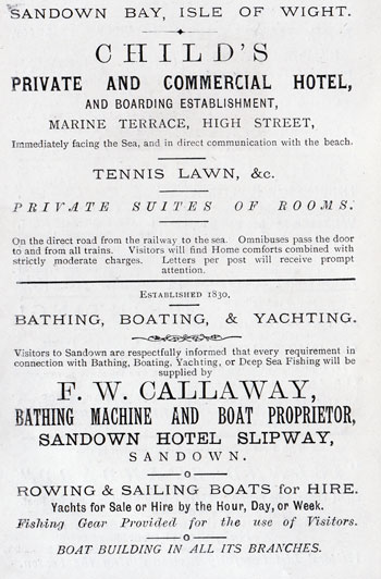Childs Private and Commercial Hotel - F W Callaway